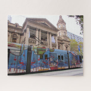 melbourne tram hall jigsaw puzzle