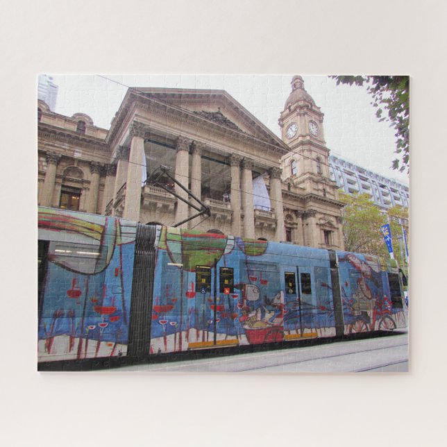 melbourne tram hall jigsaw puzzle (Horizontal)