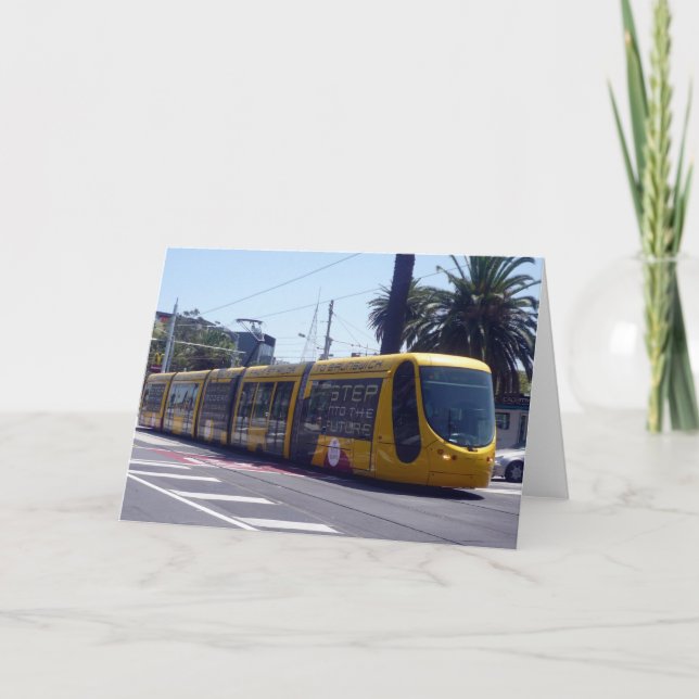 melbourne tram new card (Front)