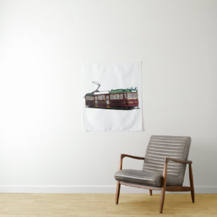 Melbourne tram tapestry