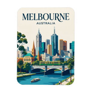 Melbourne, Victoria, Australia Australia Magnet