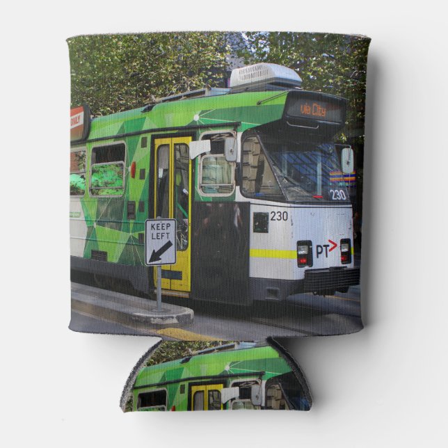 Melbourne, Victoria, Australia, tram Can Cooler (Front)