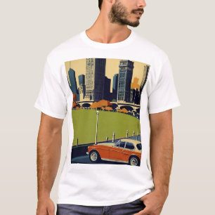 Melbourne vintage poster T-Shirt