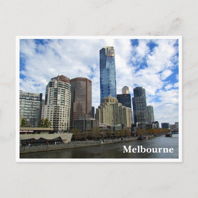 melbourne yarra eureka postcard (Front)