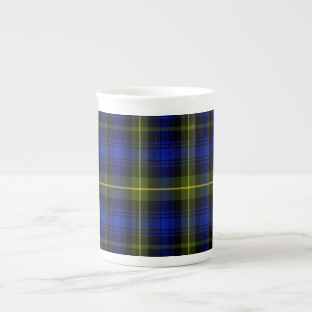 Meldrum Scottish Tartan Bone China Mug (Front)