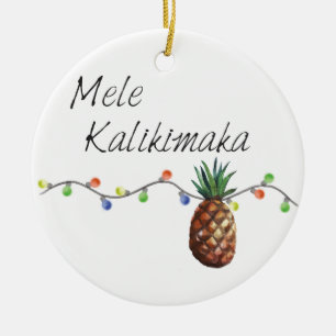 Mele Kalikimaka - Christmas Ornament