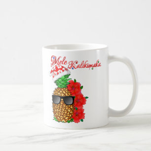 Mele Kalikimaka Christmas Pineapple Coffee Mug