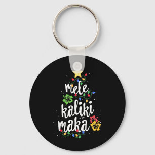Mele Kalikimaka For Women Hawaiian Hawaii Christma Key Ring
