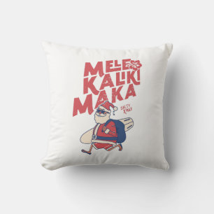 Mele Kalikimaka - Funny Santa Hawaiian Christmas T Cushion