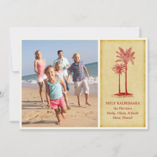 Mele Kalikimaka Hawaiian Christmas Cards