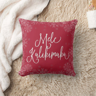 Mele Kalikimaka   Hawaiian Christmas Cushion