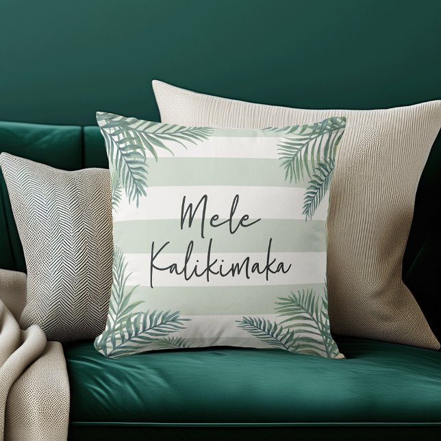 Mele Kalikimaka | Hawaiian Christmas Cushion (Creator Uploaded)