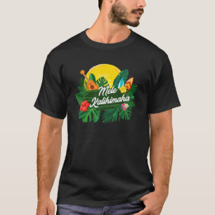 Mele Kalikimaka Hawaiian Christmas Hawaii Xmas For T-Shirt