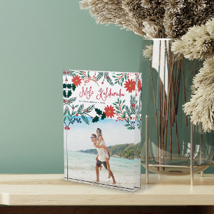 Mele Kalikimaka   Hawaiian Christmas Photo Block