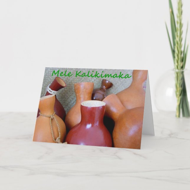 Mele Kalikimaka Holiday Card (Front)