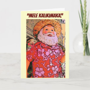 “Mele Kalikimaka.”MERRY CHRISTMAS" Holiday Card