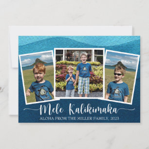 Mele Kalikimaka Merry Christmas Holiday Card