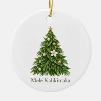 Mele Kalikimaka Ornament