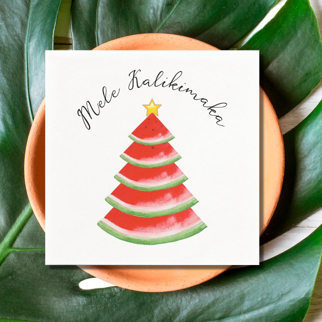 Mele Kalikimaka Party  Napkin (Creator Uploaded)