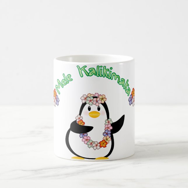 Mele Kalikimaka Penguin Coffee Mug (Center)