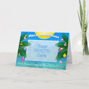 Mele Kalikimaka Personalised PHOTO Christmas Cards