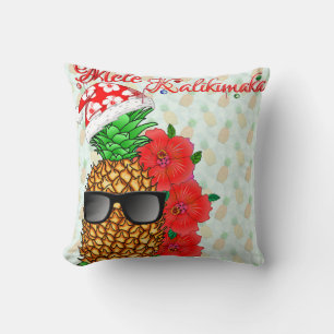Mele Kalikimaka Pineapple Cushion