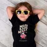 Mele Kalikimaka Santa Flamingo Christmas Getaway Toddler T-Shirt<br><div class="desc">Are you planning a trip to travel to Hawaii this Christmas? Don't forget to wish the natives a merry Christmas in style with this funny & unique tropical tee for the Christmas season. Featuring the phrase Mele Kalikimaka, which means Merry Christmas. The perfect gift for anyone who is vacationing in...</div>