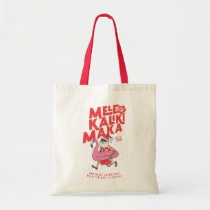 Mele Kalikimaka Santa Flamingo Christmas Getaways Tote Bag