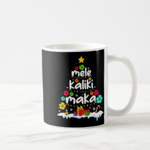 Mele Kalikimaka Trocal Christmas Hawaiian Santa Xm Coffee Mug