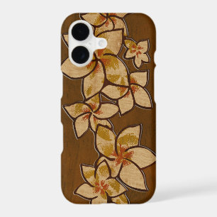 Melia Hawaiian Plumeria Faux Wood