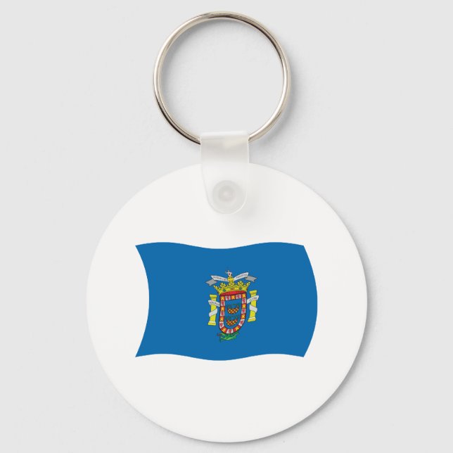 Melilla Flag Keychain (Front)
