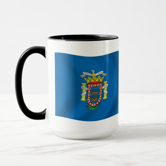 Melilla Flag Mug (Left)