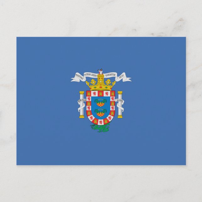 Melilla Flag Postcard (Front)