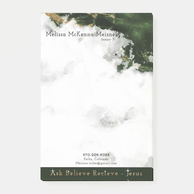 Melissa 1 post-it notes (Front)