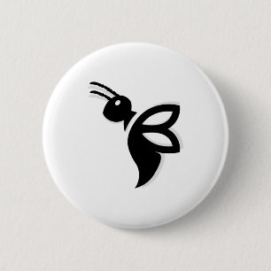 Melissa 6 cm round badge