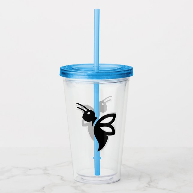 Melissa  acrylic tumbler (Front)