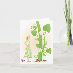 Melissa in the Beanstalk Card