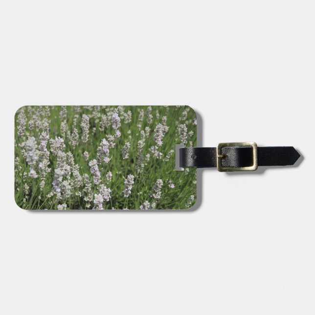 Melissa Lavender Luggage Tag (Front Horizontal)