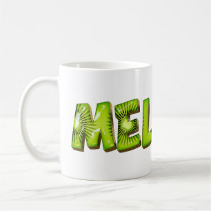 Melissa Name Kiwi Style Tasse Coffee Mug