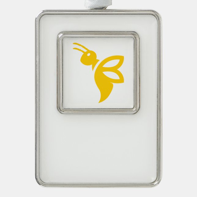 Melissa Silver Plated Framed Ornament (Front)