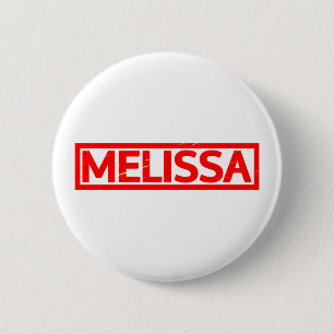 Melissa Stamp 6 Cm Round Badge