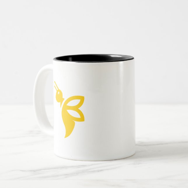 Melissa Two-Tone Coffee Mug (Front Left)