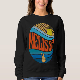 Melissa  Vintage Sunset Melissa Groovy Tie Dye Sweatshirt