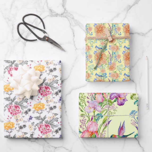 Mello Yellow  Wrapping Paper Sheets (Front)