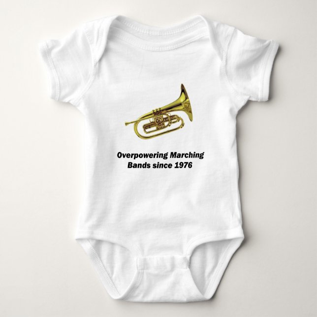 Mellophone Baby Bodysuit (Front)