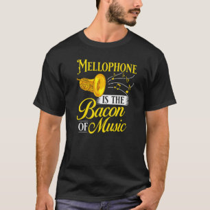 Mellophone Instrument Music Player Beginner Lesson T-Shirt