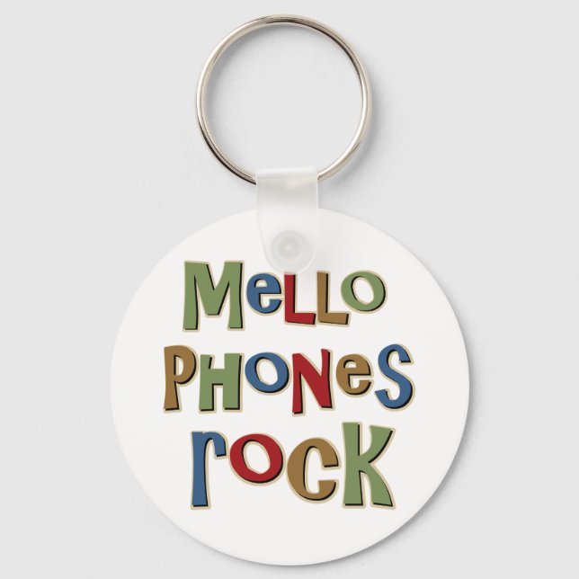 Mellophones Rock Key Ring (Front)