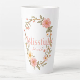 Mellow Blooms Latte Mug