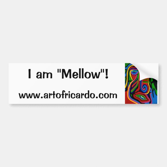 Mellow bumper sticker (Front)