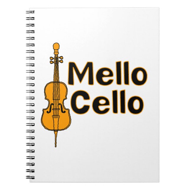 Mellow Cello Notebook (Front)
